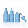 Flat Shoulder Blue Dropper Glass Bottle 30ml