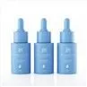 Flat Shoulder Blue Dropper Glass Bottle 30ml