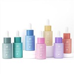 Flat Shoulder Macaron 1 Ounce Dropper Bottles