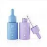 Frosted Round 1 Oz Glass Dropper Bottles