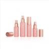 Frosted Round Glass Cosmetic Bottle And Jar Cosmetics Packaging