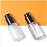 Glass Empty Lotion Bottles With Pump 30ml 50ml 100ml 200ml