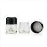 50ml 70ml Glass Jar With Black Child Resistant Cap