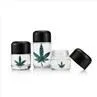 50ml 70ml Glass Jar With Black Child Resistant Cap