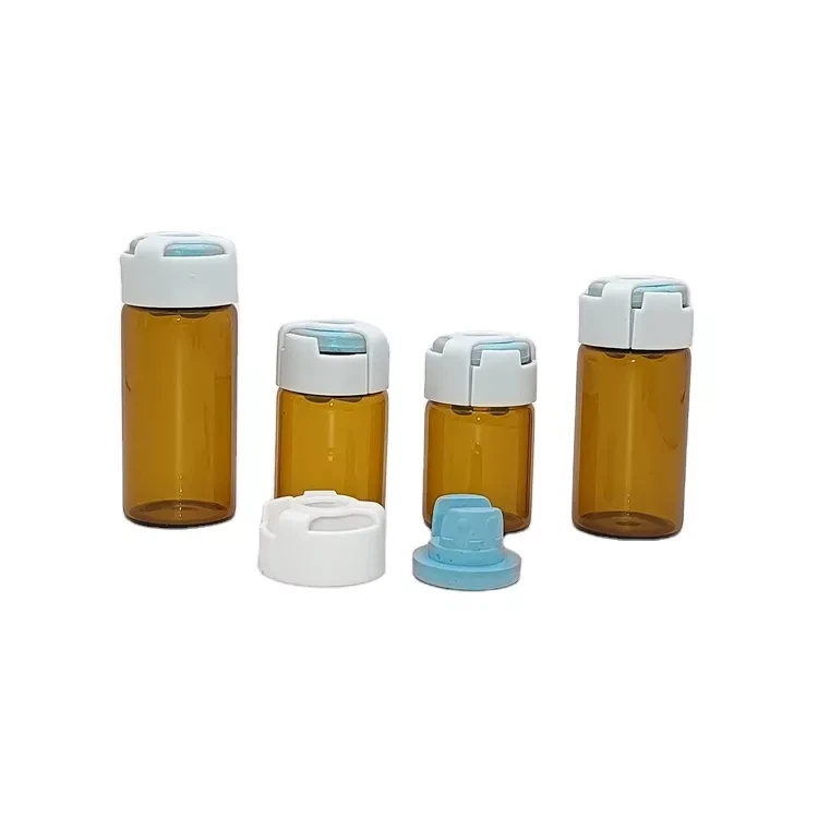 Glass Medical Vials Borosilicate Clear Glass Bottle/Serum Vial Transparent Amber Glass Vials for Injection Drug