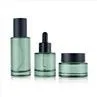 Glass Skincare Bottles And Jars 40ml 100ml Pump Cosmetic Bottles