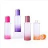 Gradient Glass One Ounce Dropper Bottles