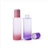 Gradient Glass One Ounce Dropper Bottles