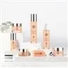Gradient Skin Care Bottles Packaging Glass Cosmetic Cream Jars