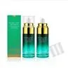 Green Gradient Luxury Glass Cosmetic Bottles 30g 20ml 40ml 80ml 100ml