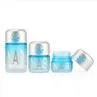 Matte Blue 5g 50g 70g 110g Glass Child Resistant Jar