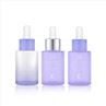 Orange 1 Oz Frosted Glass Dropper Bottles