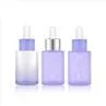 Orange 1 Oz Frosted Glass Dropper Bottles