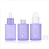 Orange 30ml Empty Liquid Foundation Bottle