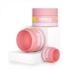 Pink Pp Plastic Biodegradable Cosmetic Jars