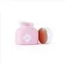 Pink Unique Skincare Bottle Glass Cream Jars Cosmetic Packaging