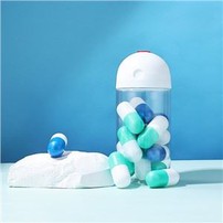 Plastic Capsule Bottle Essential Oil Serum Bottle