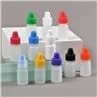 Plastic Dropper Bottle With Tamper Childproof Cap