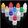 Plastic Dropper Bottle With Tamper Childproof Cap