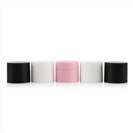 Plastic Pink 15g Cosmetic Jars