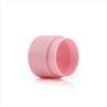 Plastic Pink 15g Cosmetic Jars