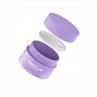 Purple Frosted Cosmetic Travel Jars For Creams 5g 15g 20g 30g Wholesale