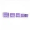 Purple Frosted Cosmetic Travel Jars For Creams 5g 15g 20g 30g Wholesale
