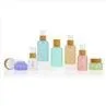 30g 120ml Recyclable Cosmetic Packaging With Bamboo Cap
