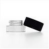 Round Clear Glass Concentrate Jar 3g 5g 7g