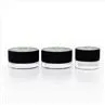 Round Clear Glass Concentrate Jar 3g 5g 7g