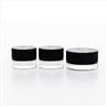 Round Clear Glass Concentrate Jar 3g 5g 7g