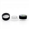 Round Clear Glass Concentrate Jar 3g 5g 7g