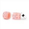 Round Glass Pink Cosmetic Bottle Packaging