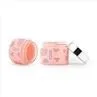 Round Glass Pink Cosmetic Bottle Packaging