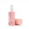 Round Glass Pink Cosmetic Bottle Packaging