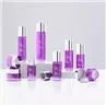 Round Luxury Cosmetic Containers Skincare Pump Bottles 30g 40ml 100ml