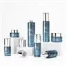Round Luxury Cosmetic Containers Skincare Pump Bottles 30g 40ml 100ml
