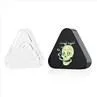 Small Triangle Glass Concentrate Jar