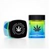 Square Child Proof Glass Jar Child Resistant Bottle 40g 60g 80g 100g