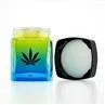Square Child Proof Glass Jar Child Resistant Bottle 40g 60g 80g 100g