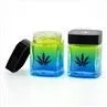 Square Child Proof Glass Jar Child Resistant Bottle 40g 60g 80g 100g