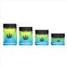 Square Child Proof Glass Jar Child Resistant Bottle 40g 60g 80g 100g