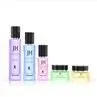 Square Glass Black Cosmetic Bottle Packaging
