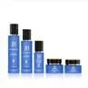 Square Glass Black Cosmetic Bottle Packaging