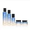 Square Glass Black Cosmetic Bottle Packaging