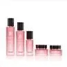 Square Glass Black Cosmetic Bottle Packaging