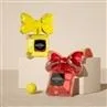 Square Glass Bow Beautiful Perfume Bottles