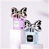Square Glass Bow Beautiful Perfume Bottles