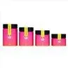 Square Gradient Glass Jar Childproof Cap 40g 60g 80g 100g