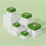 Square PP Cosmetic Jars 5g 30g 50g Cream Jar Plastic